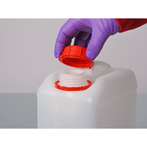 Burkle GmbH <b>Tamper</b> Evident Screw Cap for Laboratory Bottles Containing Food and Chemical Liquids - Product Image 1