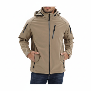 OEM Custom Mens Waterproof Soft Shell Jacket <b>Windbreaker</b> Jacket Mens Softshell - Product Image 5