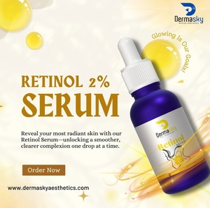 2025 Dermasky à forte demande 30ml pour le sérum rétinol éclaircissant la peau bio Anti-âge réduit les cicatrices d'acné Offre Spéciale de prix authentique - Product Image 2