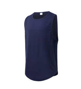 Gilet de sport pour homme - Respirant, séchage rapide, tissu en coton et bambou, écologique, vêtements de sport pour la salle de sport - Product Image 6