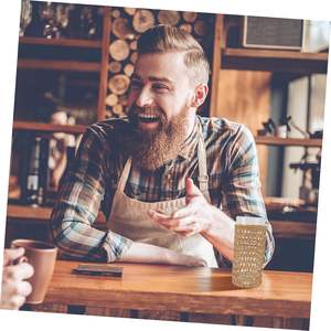 Élégant manchon de paille léger décoratif en verre tissé tasse porte-paille accessoires de boissons ajustement verre verres promotionnels - Product Image 2