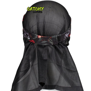 Bandes de tête de sport pour paintball par sublimation, bandeaux absorbants la transpiration, cache-cou pour jeux en extérieur, impression de logo personnalisée - Product Image 4