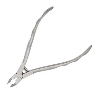 Poignée russe 4.4 pouces coupe-cuticules pour ongles avec lames incurvées pointues Design d'action à ressort pour les doigts de bébé en toute sécurité - Product Image 2