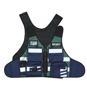 Chaleco de Seguridad Comunitario de Alta Visibilidad, Ropa de Seguridad Reflectante, Chaleco de Seguridad con Cremallera Delantera, Bolsillos Multifuncionales, Chaleco Táctico - Product Image 4