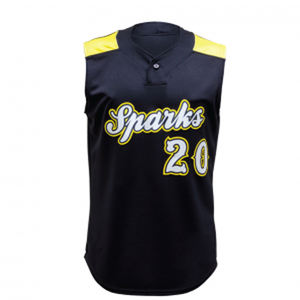 Conjunto de uniforme de Béisbol Juvenil personalizado jersey de béisbol con botones bordado transpirable equipo sublimado camisetas de béisbol para hombres - Product Image 6