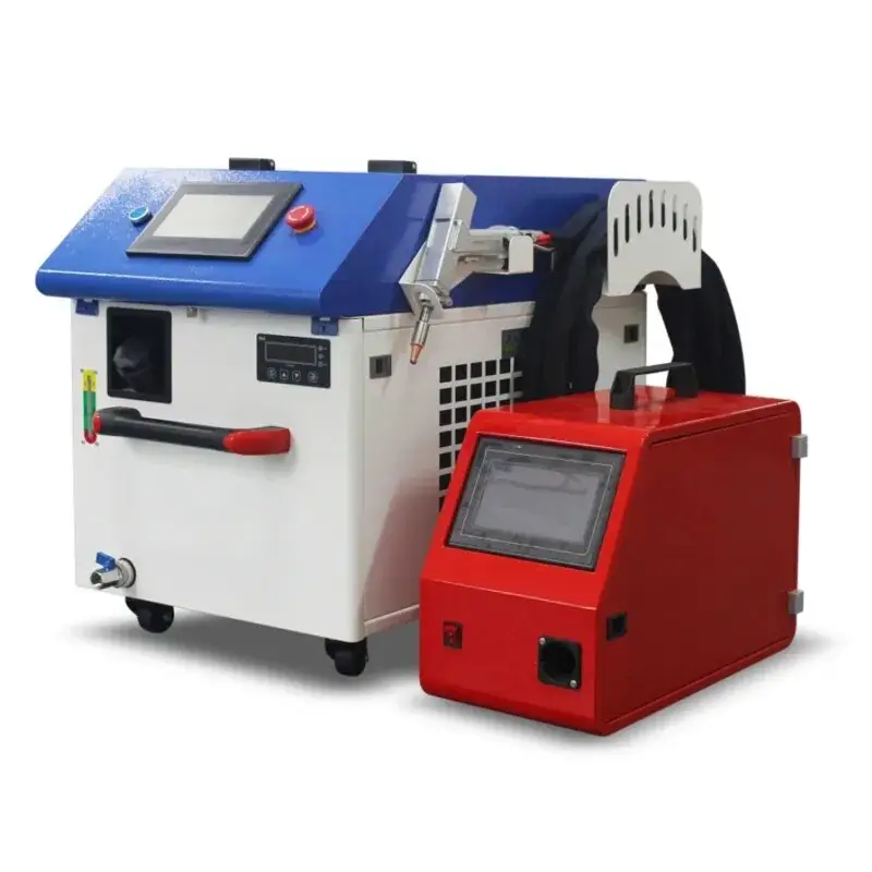 2000W Welding Cleaning Cutting Built-in Water Chiller Laser Welder Machine