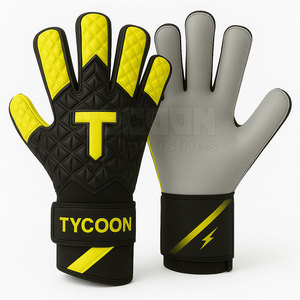 Poignée en latex pour gants de gardien de but de football professionnel Gants de gardien de but avec maille confortable - Product Image 1