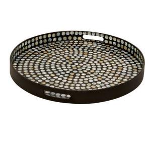 Plat de service en marbre blanc haut de gamme pour plateau de restauration décoratif de fête de mariage pour servir de serveur de Dessert alimentaire - Product Image 6