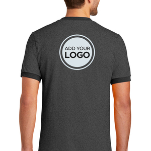 T-shirts Ringer Tee en coton à col rond pour le sport (5-14 ans) - Product Image 1