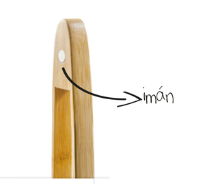 Clip multiuso in bambù con magnete, 22 cm. (Ibili 709422) - Product Image 2