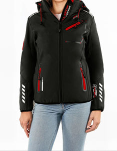 2025 Offre Spéciale hommes Plaid toile Softshell polaire veste hiver en plein air randonnée imperméable fermeture éclair vestes haute qualité rue - Product Image 6