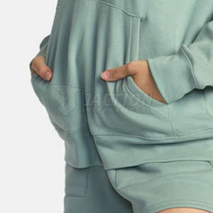 Sweats à capuche coupe-vent pour femmes fabriqués en usine à vendre en ligne Sweats à capuche pour femmes en coton de meilleure qualité - Product Image 5