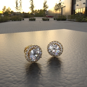 Avarta Jewellery 18K Gold Jacket Pendientes Niñas y Mujeres - Product Image 4
