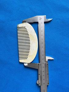 Peigne artisanal en corne de buffle, écologique, moderne, naturel, fait main, outil de soin des cheveux pour un entretien quotidien doux des cheveux - Product Image 6