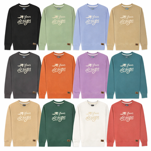 Sudadera Personalizada con Estampado Impermeable en 3D, Cuello Redondo, Unisex, de Forro Polar, Color Granate, con Impresión de Marca, Bordado y Etiqueta Privada - Product Image 6