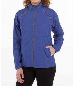 Nouvelle veste coupe-vent réversible respirante imperméable à capuche ajustée à la mode pour femmes Fermeture éclair Manches longues 2026 - Product Image 3