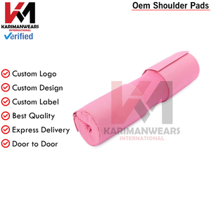 <b>Barbell</b> Pad Non Slip Foam Squat Pad Safety Straps Hip Thrusts Squats Lunges Provides Neck Shoulder Back Pressure - Product Image 6