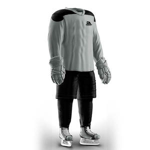 Uniforme de Hockey sobre Hielo, Jersey y Pantalones Ligeros, Tela Transpirable, Equipo Ajustable para Uso en Liga y Torneos - Product Image 2