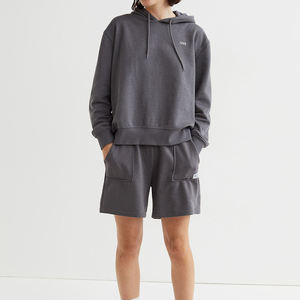 Sudadera con Capucha para Mujer, Tejida en Poliéster, con Logotipo Personalizado por Transferencia Térmica y Sublimación, Otoño-Invierno 2021, Venta al Por Mayor - Product Image 4