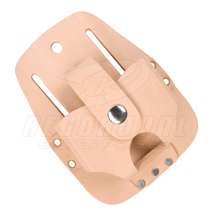 Soporte de cinta métrica de cuero personalizado lazo de cinturón | Funda de cinta métrica de construcción - Product Image 2