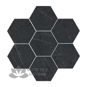 Azulejo Cerámico Moderno Antideslizante con Patrón Hexagonal para Villa (Modelo Hex-PP028) - Product Image 1