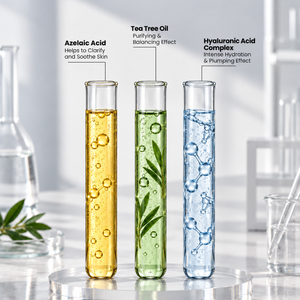 Crème Dermodicos Plus 30ml, crème visage équilibrante et réparatrice, huile d'arbre à thé, acide hyaluronique, vitamine E, peau lisse, utilisation nocturne - Product Image 2