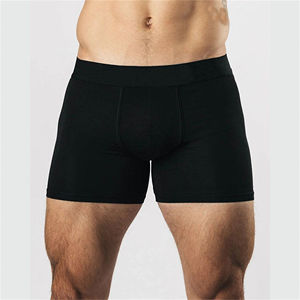 Soft Custom Logo & Colors <b>Men's</b> Boxers <b>Briefs</b> Anti-Bacterial Breathable Quick Dry Features Woven Fabric High Quality <b>Underwear</b> - Product Image 4