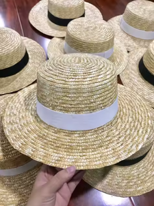 หมวกฟางสำหรับทั้งชายและหญิงดีไซน์หรูหราเหมาะกับงานเลี้ยงประจำวันเหมาะสำหรับการตกปลาแบบลำลอง - Product Image 4