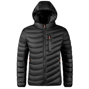 Veste matelassée pour hommes avec imprimé personnalisé OEM Design ample avec motif de camouflage Taille XS pour l'hiver chaud à l'extérieur pour le printemps - Product Image 1