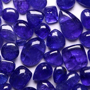 Natural Tanzanite Cabochons Loose Gemstone Smooth Polished Stones for Jewelry Making Wholesale <b>Crystal</b> Healing Suppliers Bulk - Product Image 5