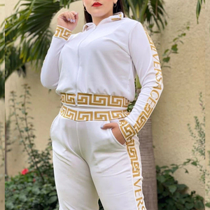 Ensemble de survêtement de sport pour femmes, design 2025, dernier modèle, survêtement de jogging vierge, design exclusif, personnalisable, survêtement à fermeture éclair - Product Image 6