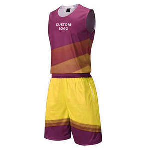 Vêtements de sport multifonctionnels de qualité supérieure en polyester Bsci, kit de basket-ball, top ventes, uniformes pour hommes - Product Image 1