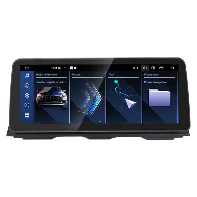 MEKEDE MNX Newest Android 8core 12+512GB Car Audio for BMW 5 Series F10 with BT WIFI 4G Lte GPS
