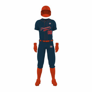 2026 Uniforme de béisbol de alta calidad de diseño personalizado Uniforme de béisbol transpirable sostenible para hombres - Product Image 5