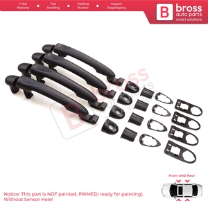 Poignée d'ouverture de porte extérieure BDP1165-1 4 pièces 806B02596R pour Fluence Megane 3 Clio 4 Scenic 3 Captur 1 - Product Image 2