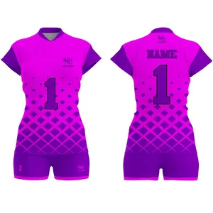 Premium Quality Uniform Customized Volleyball Uniform New Arrival Men Sport Wear Professional Quality Newest Volleyball Uni