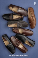 Mocassin de Conduite en Cuir Kiltie Confortable Respirant pour le Printemps avec Semelle Intérieure en PU Chaussure Homme Premium Parfaite pour Tous les Jours à Semelle Épaisse