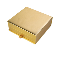 Boîte-cadeau en carton de chocolat noir magnétique à deux couches Boîte de chocolat de luxe avec tiroir avec certificat SABRE
