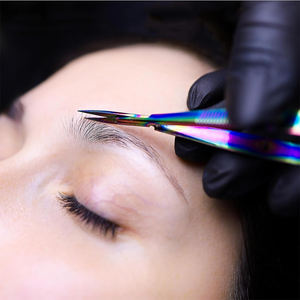 Ciseaux à ressort pour ongles couleur arc-en-ciel 5 "en acier inoxydable dissolvant de cuticules pour ongles lames tranchantes vente chaude ciseaux à ongles manucure - Product Image 6