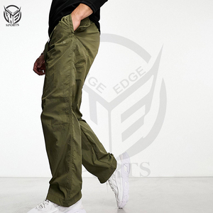 Pantalons cargo multi-poches pour l'été 2026, pantalons cargo pour hommes sur mesure, taille élastique, grande taille. - Product Image 5
