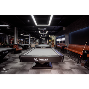 Mesa de billar de pizarra de lujo de 9 pies Estándar profesional de alta precisión para clubes y salones para el hogar - Product Image 4
