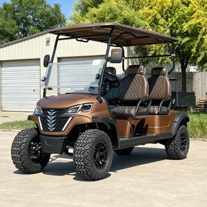 Volant et tableau de bord en fibre de carbone pour voiturette de golf électrique avec écran numérique, certifié CE, 48V, porte-gobelets - Product Image 4