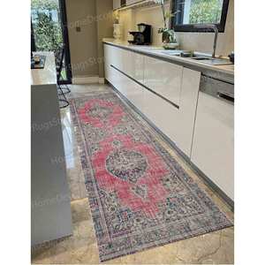 Geometric Printed <b>Rug</b>: Luxe Hallway <b>Boho</b> Nursery Thick Gift Outdoor,Nonwoven Thin <b>Rug</b> - Product Image 5