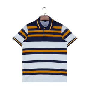 Personnalisé à manches courtes de haute qualité surdimensionné décontracté été 100% Polo en coton biologique pour hommes - Product Image 1