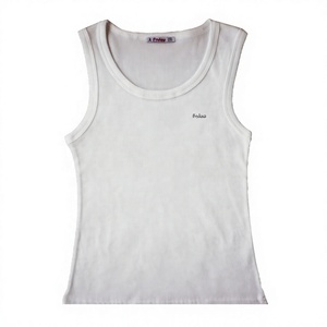 <b>Women's</b> <b>Black</b> Sleeveless Crew Neck <b>Tank</b> <b>Top</b> Solid Color Athletic Muscle Tee - Product Image 4