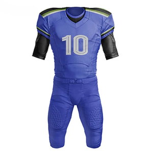 Uniforme de football américain de haute qualité à bas prix, fabriqué en 100% polyester, uniforme de football américain personnalisable - Product Image 5