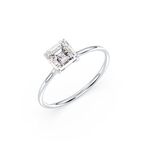 REYES último diseño 925 plata esterlina 14K oro rodio plateado GRA certificado Moissanite joyería fina anillos de compromiso para mujeres - Product Image 6