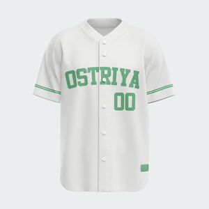 Jersey de béisbol con botón de secado rápido bordado con nombre personalizado, camisetas de béisbol con precios razonables para exteriores, novedad - Product Image 3