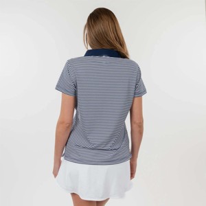 Polo de golf en coton pour femmes séchage rapide respirant décontracté Streetwear Logo personnalisé tissu tricoté chemise de haute qualité - Product Image 2