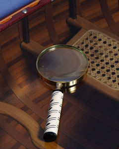 Brass <b>Magnifier</b> in Box Coastal Design Lightweight Tabletop 22.9Lx10.2Wx2.5H cm - Product Image 1